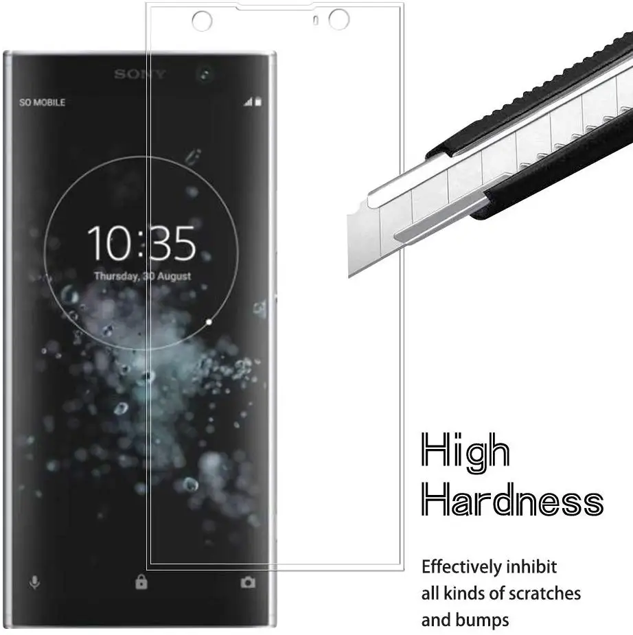 Закаленное стекло для Sony Xperia X XA Compact Защита экрана XA2 Ultra XA1 Plus Z1 Z2 Z3 Z4 Mini 2 шт. |