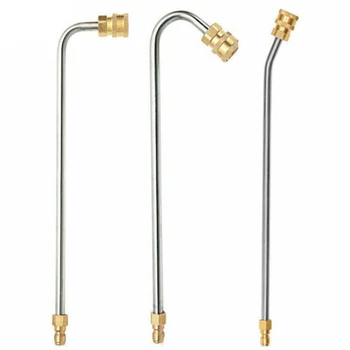 

High Pressure Elbow Washer Gutter Rod Cleaner Attachment Lance Quick Connect