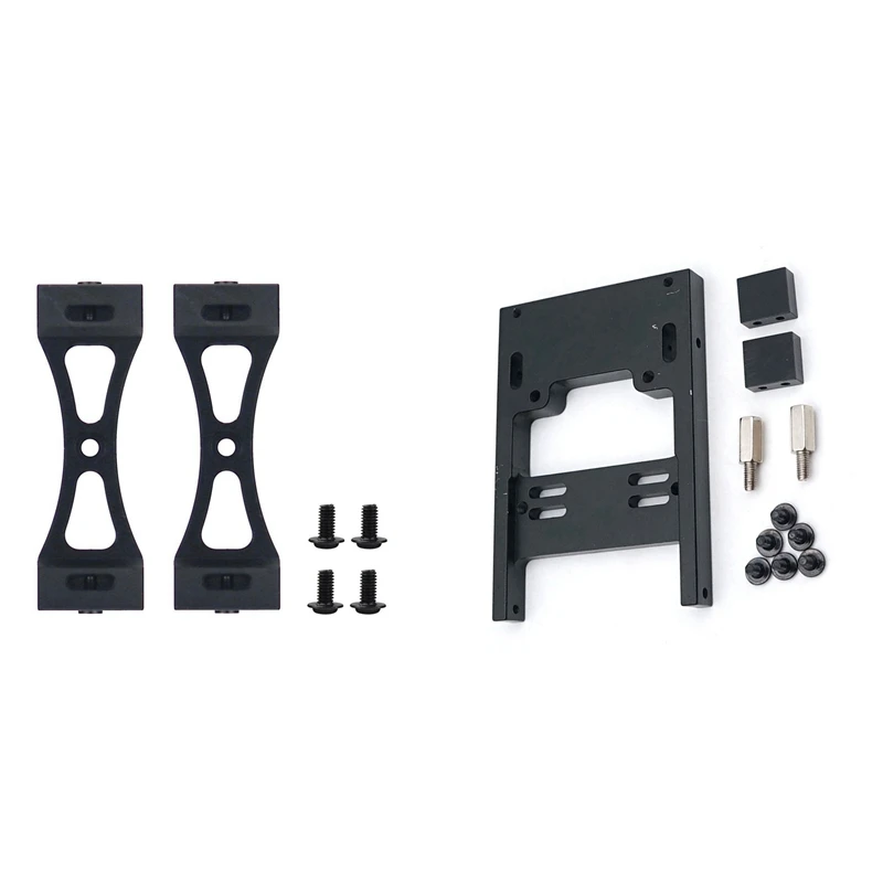 1set Steering Servo Fixed Mount Bracket for WPL B1 B14 B16 B24 C24 C14 &amp 2Pcs Metal | Игрушки и хобби