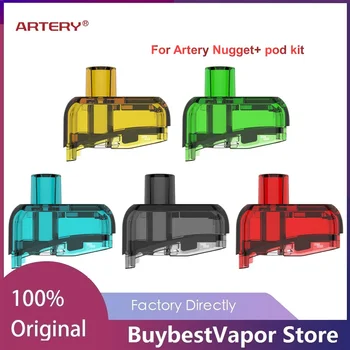 

Original Artery Nugget+ Empty Pod Cartridge 5ml Fit Artery Nugget+ Pod Kit Fit Artery XP Coil/Artery PAL II Coil E-cigarette Pod