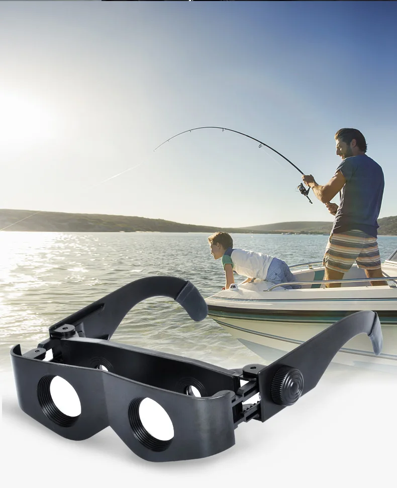 Abs Fishing Magnifier Binoculars Eyewear  Fishing Glasses Magnifiers -  Fishing Sunglasses - Aliexpress