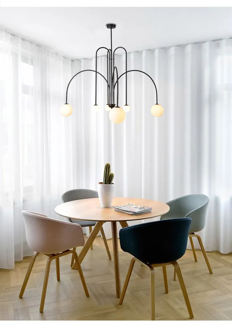 wagon wheel chandelier Nordic minimalist living room restaurant lamp creative personality study cafe clothing store art chandelier foyer light fixtures