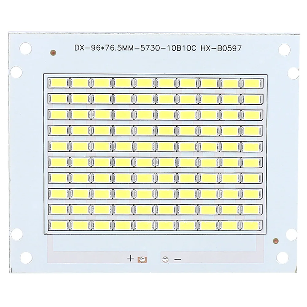 50W LED Diode SMD5730 Flood Light DC30-32V 1500mA Epistar PCB White 6000K LED Chips Plate Resource Floodlight DIY lamp Beads