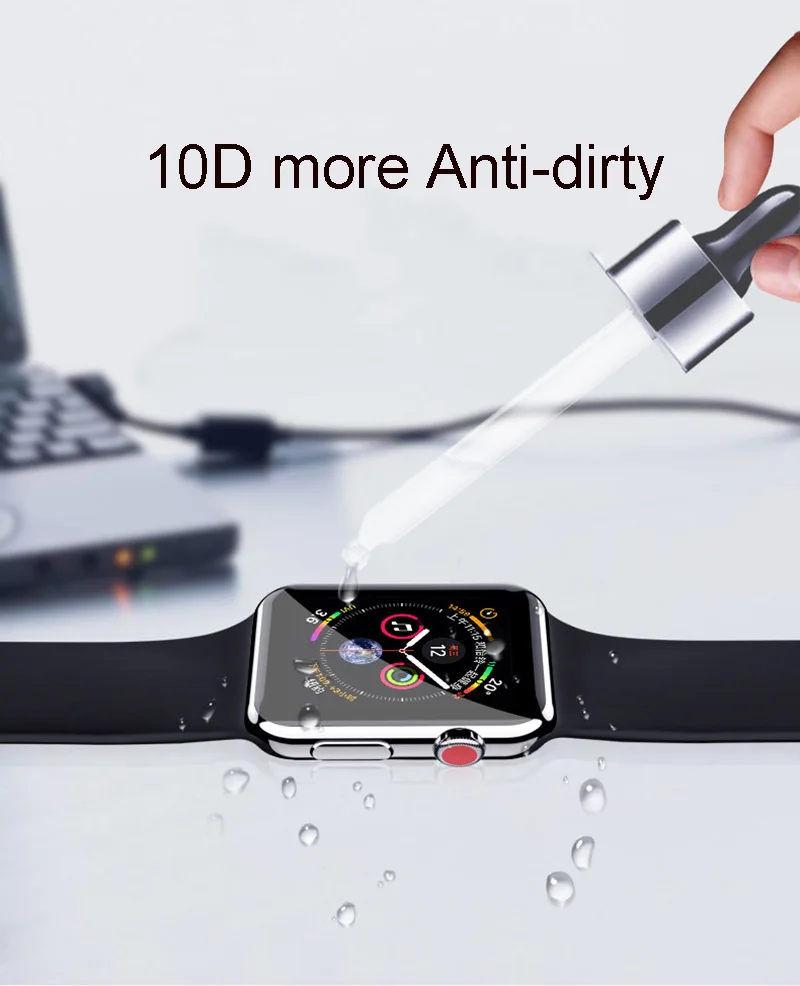 

Full Screen Protector Glass For iWatch 4 Hydrogel Film For Apple Watch 1 2 3 4 Tempered Film HD Curve Edge Glass 38mm 42mm 40mm