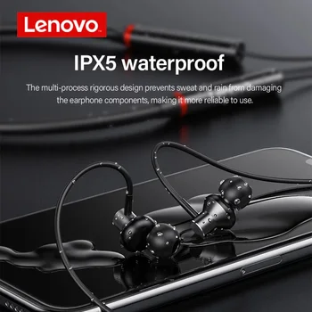 Lenovo écouteurs sans fil Bluetooth 5.0 écouteurs sport IPX5 HIFI 3