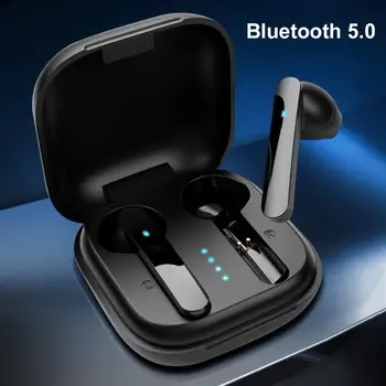

T6 TWS Bluetooth Earphones Wireless Headphon 300mAh Charging Box Sports Waterproof Digital display Earbuds Headsets With Mic