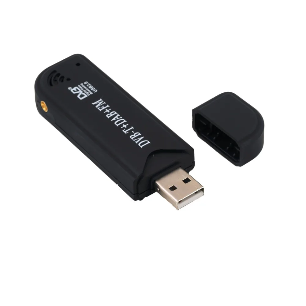 Hot Promotion Super Digital RTL2832U+R820T TV Tuner Receiver with antenna for PC for Laptop Support SDR Wholesale