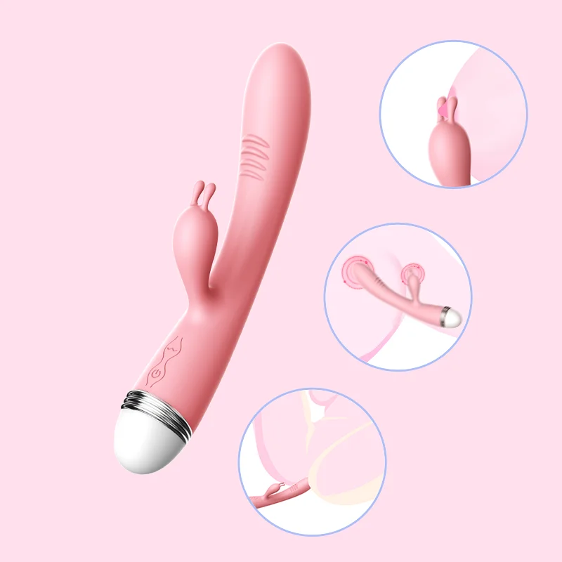 AV вибратор пряжка в форме кролика Стик Женская палочка для мастурбации