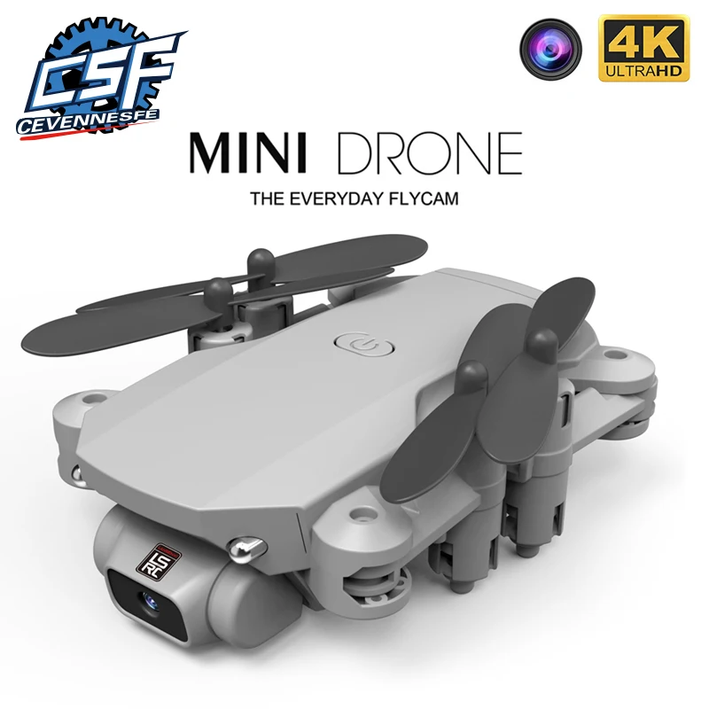 2020 Новый Дрон 4k HD широкоугольная камера wifi fpv Дрон с сохранением высоты Дрон с камерой мини Дрон видео live rc Квадрокоптер игрушки - изображение