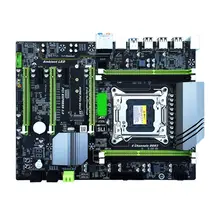 X79T LGA 2011 CPU Computer Mainboard DDR3 Desktop PC Motherboard with 4 Channel Support M.2 SATA 3.0 USB3.0 for In-tel