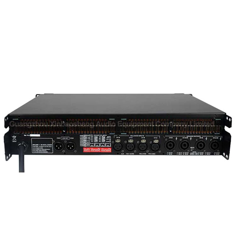 Лучший усилитель 4 канала 700WX4CH профессиональный аудио усилитель DS-6Q для динамиков