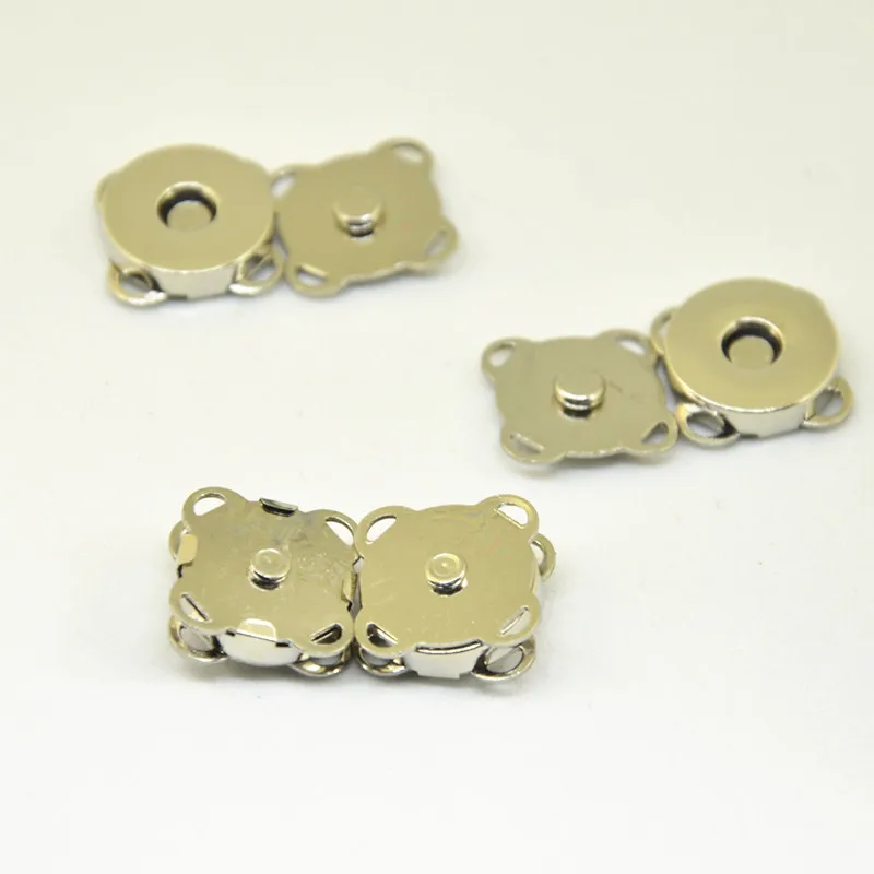 30 шт. бронзовый цвет серебристый Золотой металлический магнит кнопки застежка