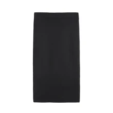 Новая женская юбка с высокой талией, тонкая, с разрезом, вилка, профессиональная сумка, хип-хоп стрейч, XL, S-5XL