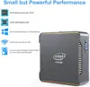 GK3V Mini PC Intel celeron J4125 Quad core 8GB RAM 128GB Windows 10 dual WIFI, 4K 60Hz WIN10 dual HDMI VGA Desktop PC HTPC ► Photo 2/6