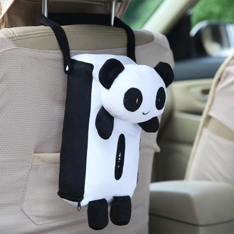 

Cartoon Cute Animal Car Tissue Holder Back Hanging Tissue Box Covers Napkin Paper Towel Box Holder Case Paper Towel Holder