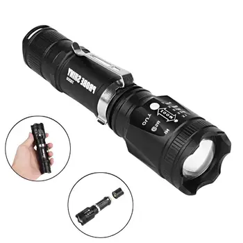 

Ultra Bright 4Modes Tactical Flashlight 6000Lm T6 LED Torch Light Zoom Lamp Tactical Flashlight Torch Lamp Light