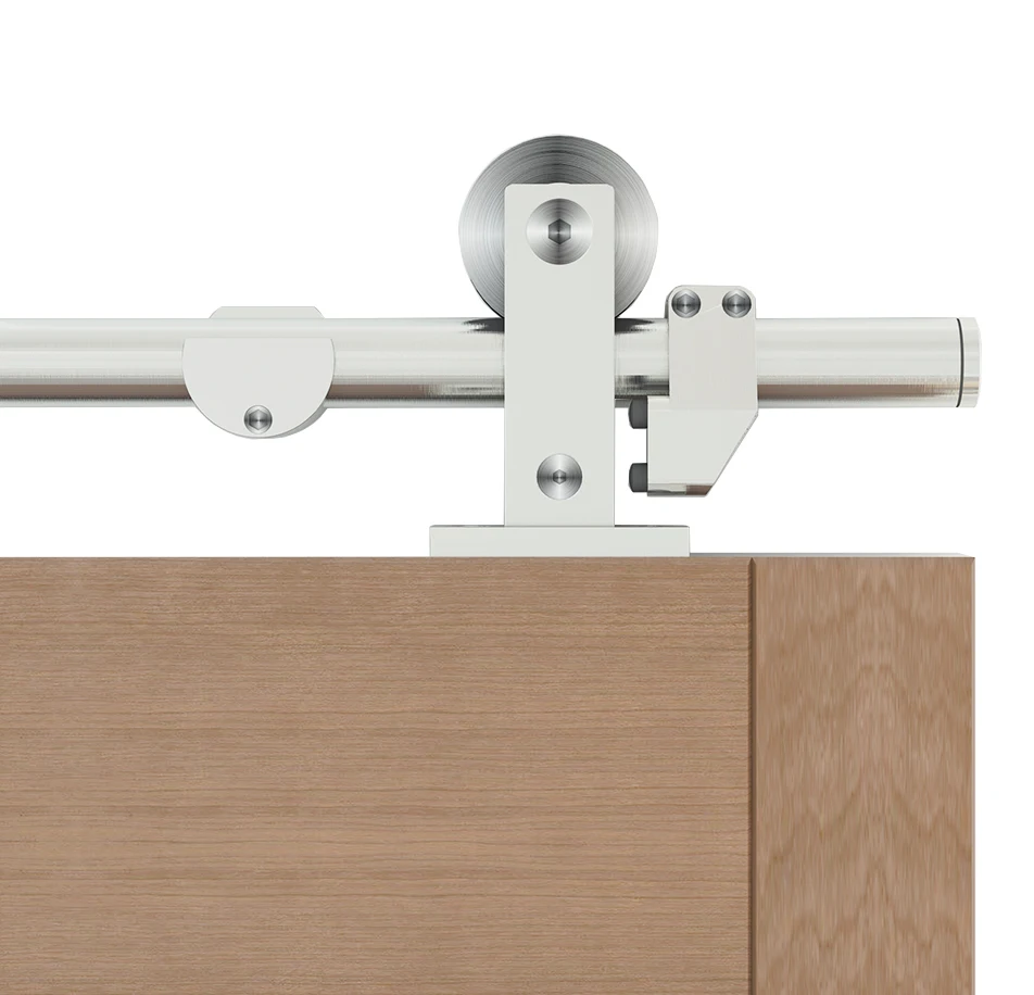 DIYHD 5FT 13FT Stainless Steel Top Mount Sliding Barn Door Track Easy