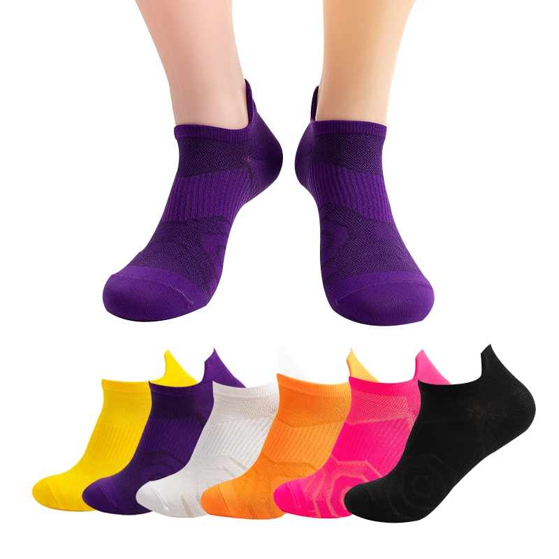 3 Pairs/lot Solid Women's Short Ankle Socks Pack Women Sports Streets Candy Colors Soft Compression Socks Set Purple Men Unisex heated socks for women