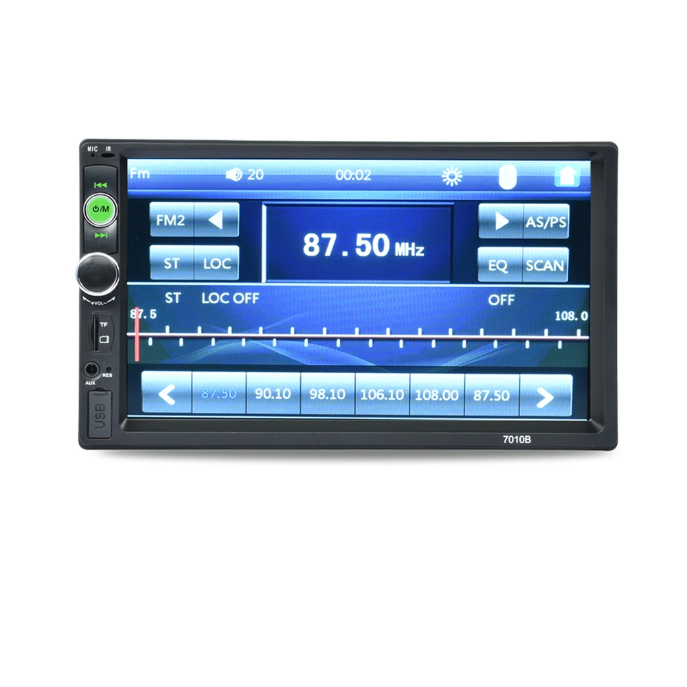 7" HD Screen Touch Display Vehicle Car Bluetooth Audio AM FM MP3 MP4 MP5 Player In Dash Stereo Car accessories Interior