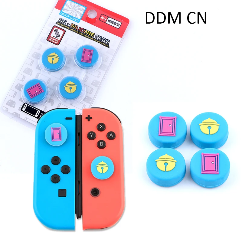 Joy Con силиконовый джойстик для пальца, ручка, чехол, аналоговые колпачки, для переключения, Ns, Joy-con, контроллер, Marior Zeldar - Цвет: DDM CN 4P