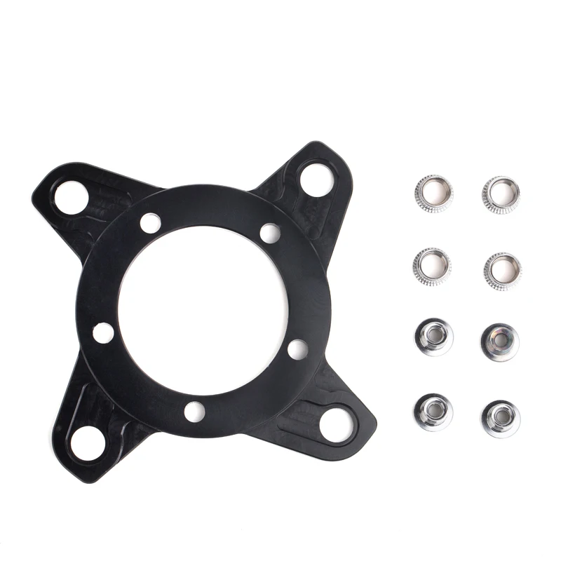 전자 자전거 체인 휠 32T 34T 36T 38T 레드 블루 블랙 Bafang 미드 드라이브 모터 키트 8FUN 교체 전기 자전거 변환