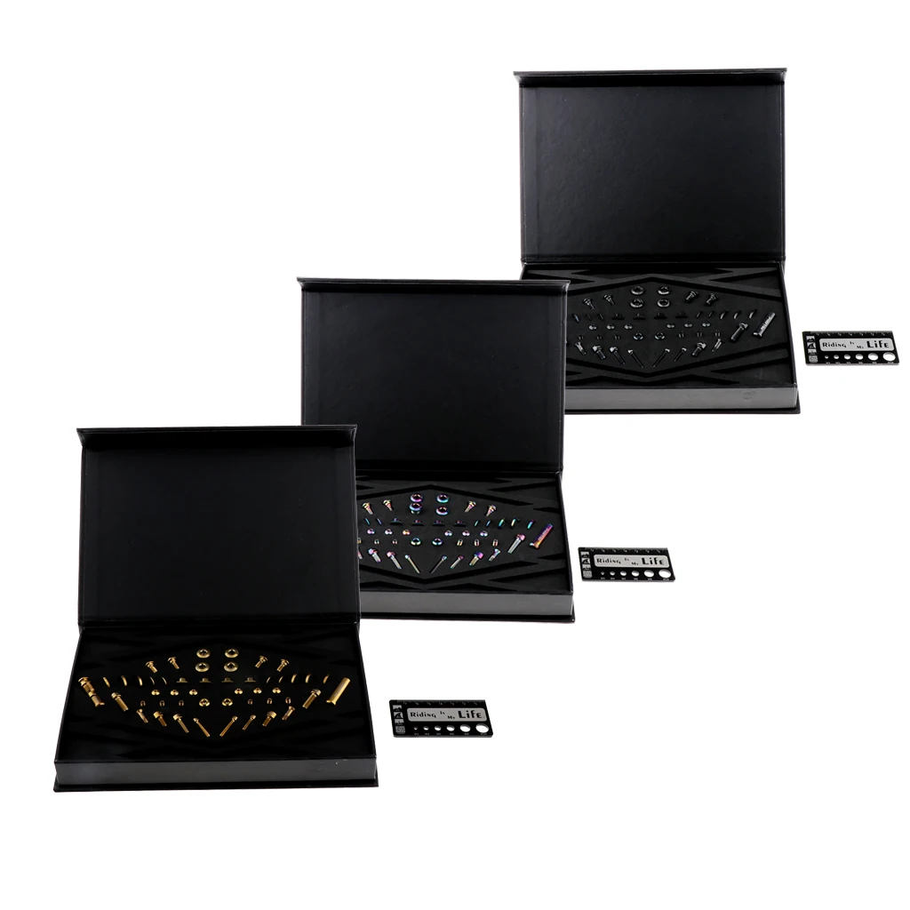 49Pcs/set Titanium Bicycle Screw Bolts For UT R8000 Bike Derailleur