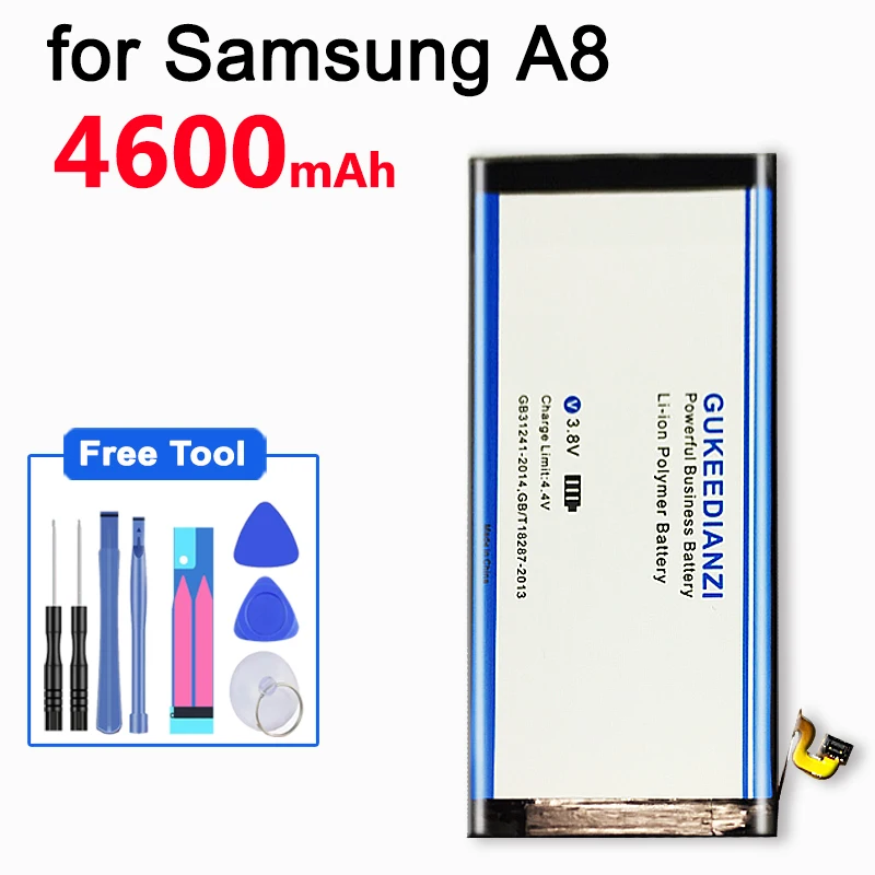 GUKEEDIANZI 4600 мА/ч, замена Батарея EB-BA800ABE для samsung GALAXY A8 A8000 A800F A800S A800YZ Батарея