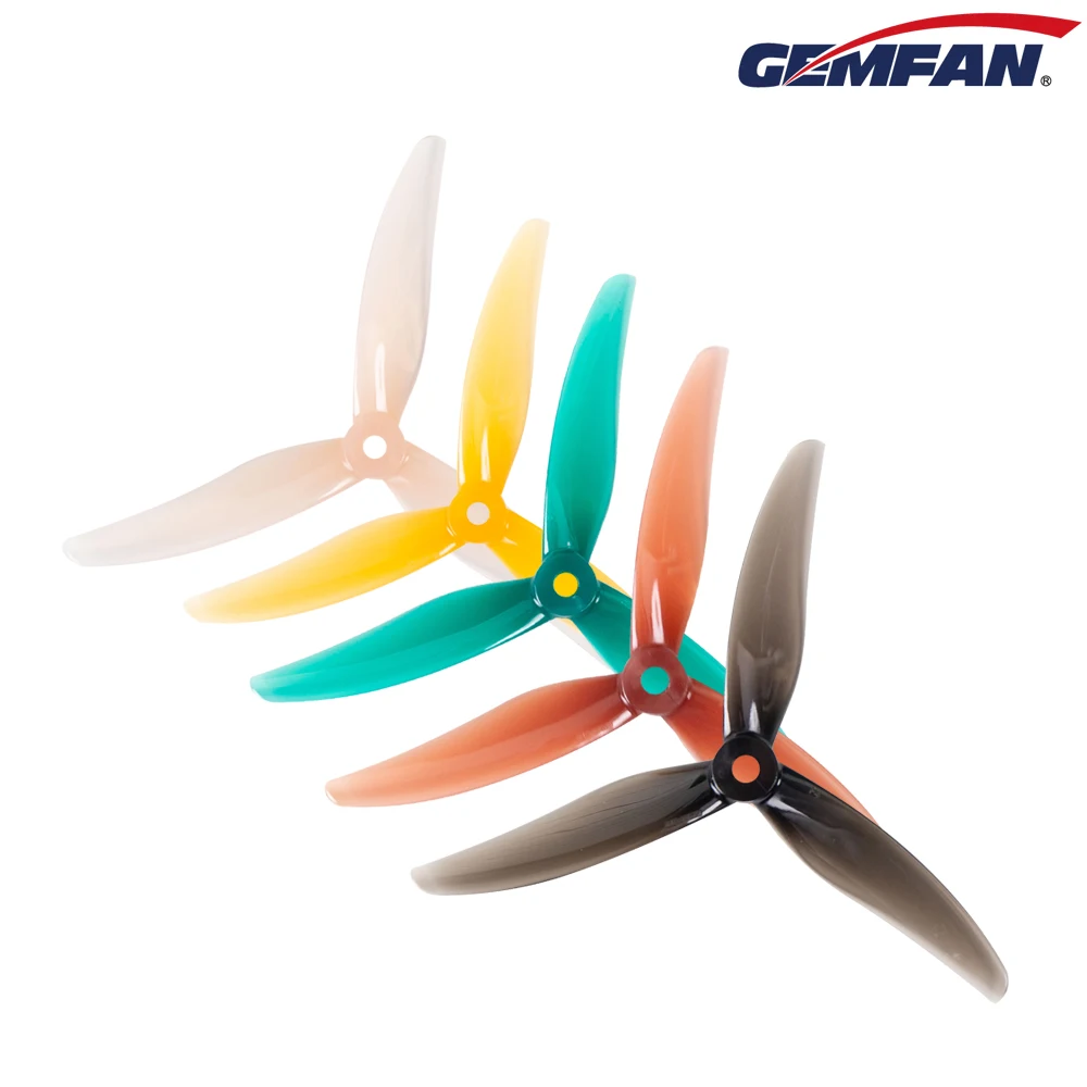 F3 F4 Propellers 3 Blade Freestyle 3 (5.1x3x3) Freestyle4 (5.1x3.6x3) PC Props Gemfan Racing FPV Mulitoror Drones Parts 4Pair/8P eboyu 3 blade 3 leaf upgrade propellers