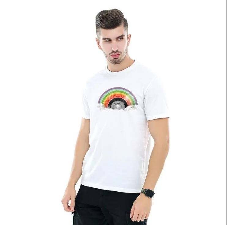 100% Cotone Divertente TShirt Mare Uomo T Camicette Moda Casual Magliette e camicette Animale Stampato T-Shirt women men T Shirt