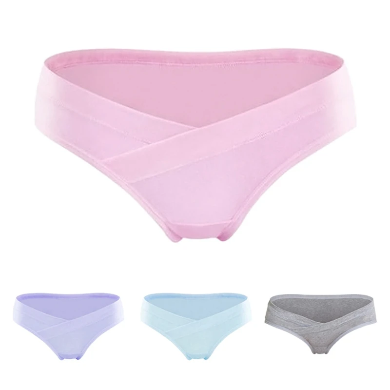 Женские дышащие трусы хлопковое нижнее Белье для беременных мягкие трусики