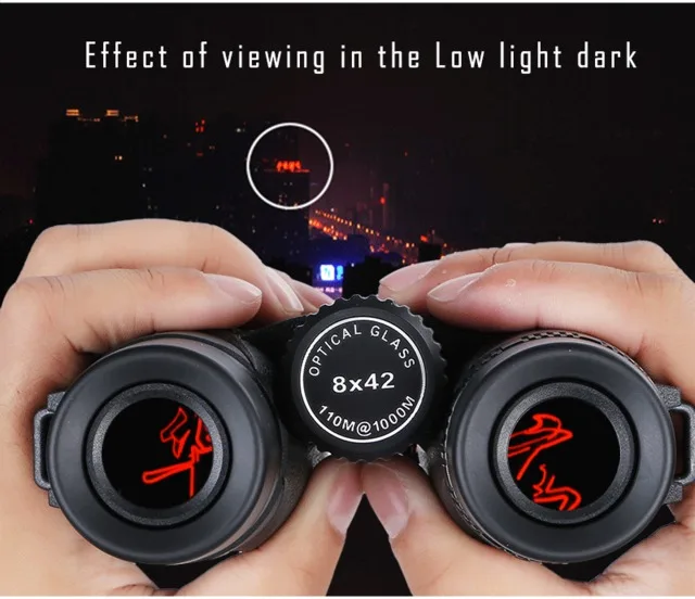 10x42 High Definition Large Screen Digital Night Vision Installation Memory Card Photo Video Hunting Patrol Infrared Telescope
