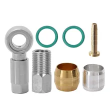 

Banjo Connector BH59 Steel CABLE END BANJO SET Connect Insert FOR-Shimano Hydraulic Disc Brake Hose With Oil Needle Olives