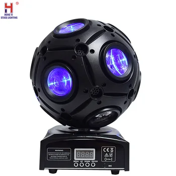 

DMX stage dj light 9X10W RGBW 4IN1 Football LED Moving Head Light High Power Moving Head Beam Light For Dj Nightclubs