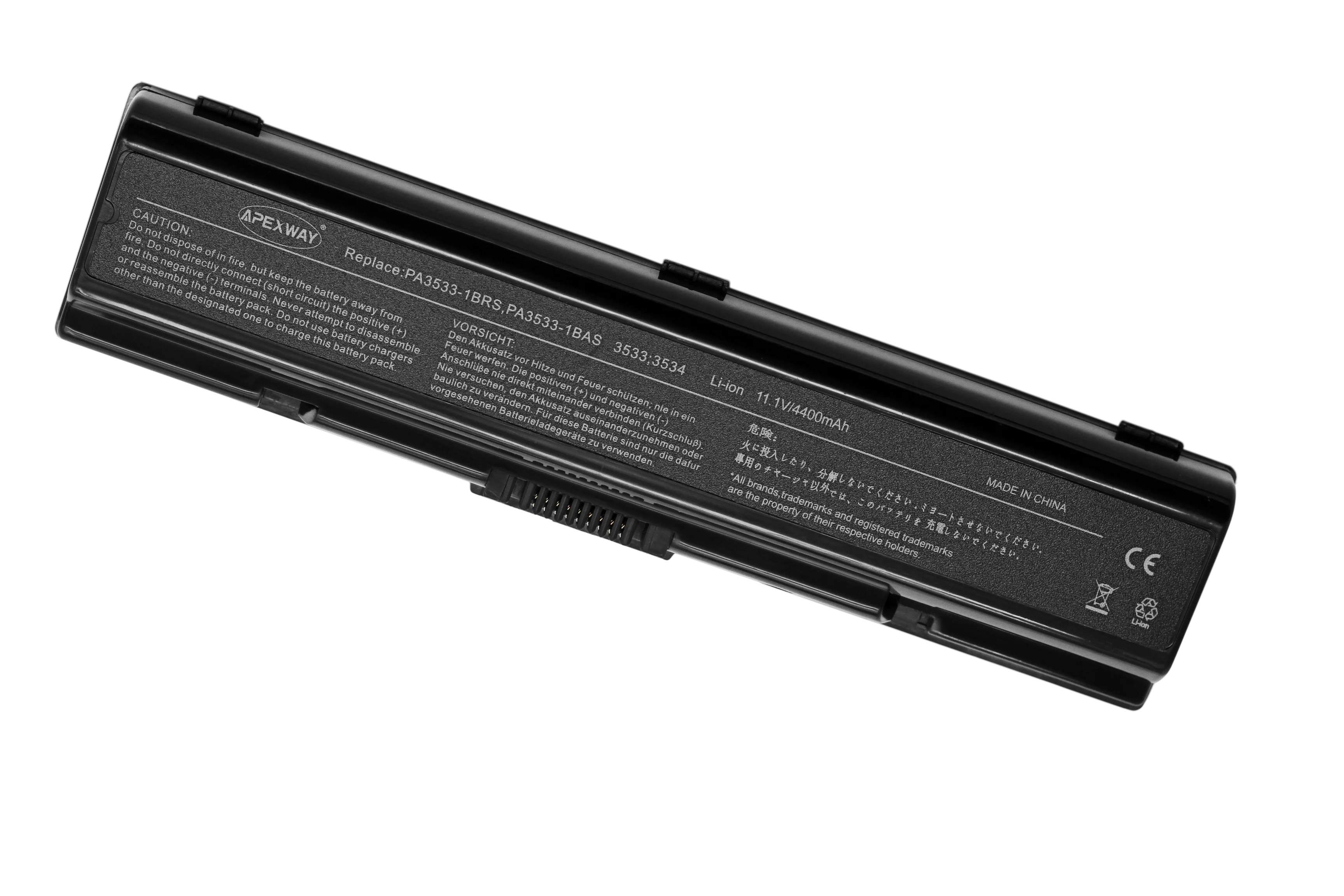 4400mah 11 1 v аккумулятор ноутбука для Toshiba PA3533U 1BAS PA3727U PA3535U 1BRS PABAS099|Аккумуляторы