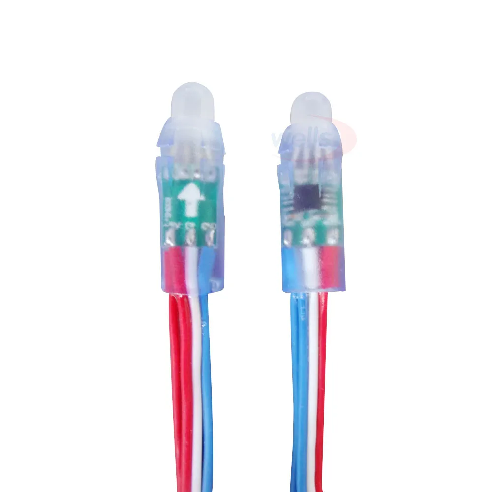 50 шт. светодиодная Пиксельная лента WS2811/LPD6803/WS2801IC/DMX512 12 мм|led pixel module|led pixelpixel module |