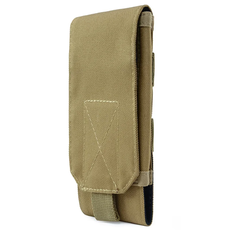 ABZB-Waterproof Outdoor Sport Portable 1000D Fabric Double Pocket Molle Bag Case For Samsung Galaxy