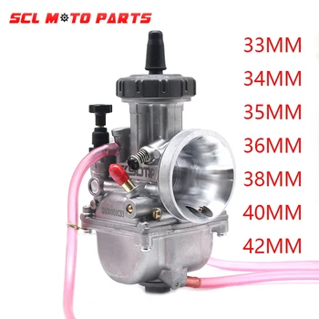 

ALconstar-Racing Motorcycle Carburetor PWK 33 34 35 36 38 40 42MM Air Striker Universal 2T 4T Engine Motorcycle Scootter UTV ATV