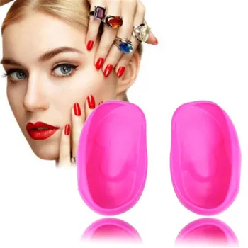 

1 Pair New Silicone Hair Styling Tools Salon Hair Dye Ear Covers Earmuffs Prevent From Stain Barber Hairdressing Accessories