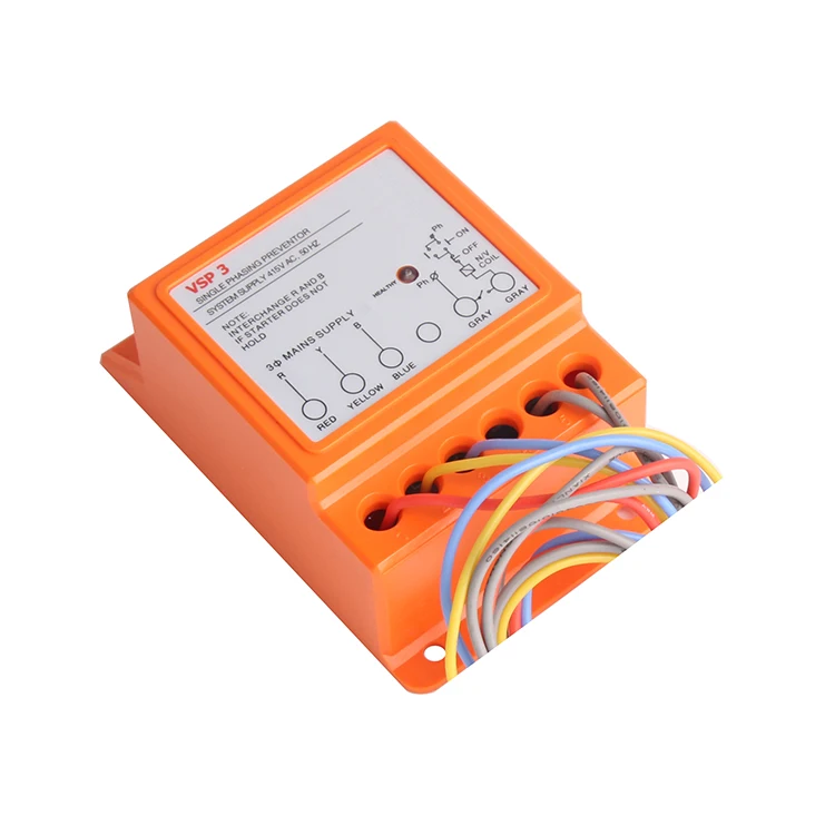 BSP2 single phasing prevent 415V AC sector relay for Agricultural sector-specific