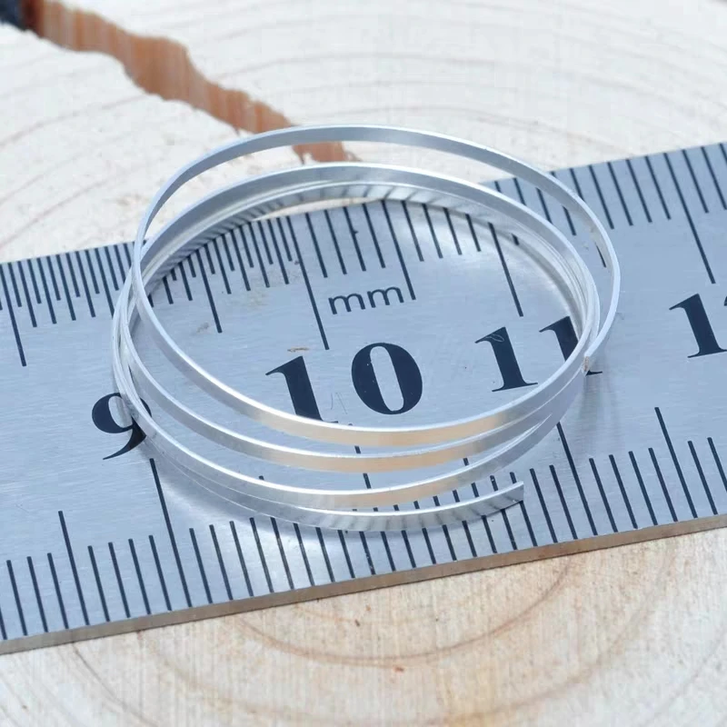 0.4x0.9mm 999 Sterling Silver Wire Solid For Jewelry DIY Sterling Silver Beading Cable