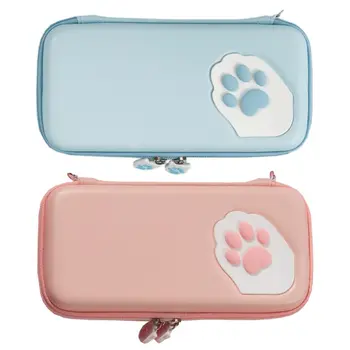 

Cute Cat Claw Design Storage Case Game Console Professional Protection Cover Portable Lovely Storage Bag for Switch Lite/Switch