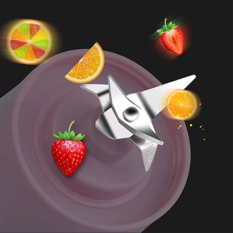 Большая сделка 480 мл USB интерфейс Мини электрическая соковыжималка бутылка портативный многофункциональный сок маленькая бутылка чашка стекло