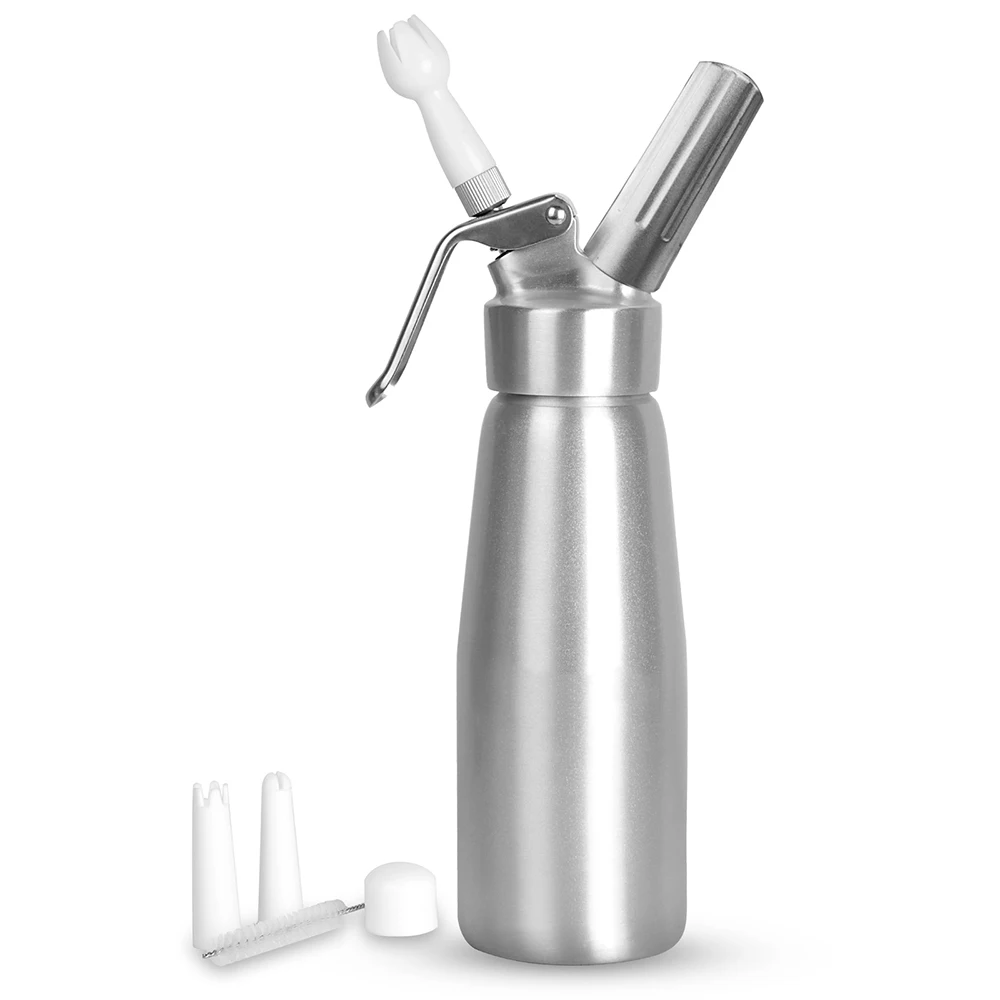500ml Whipped Cream Dispenser Professional Stainless Steel Leak Resistant Cream Whipper Fancy Desserts Maker