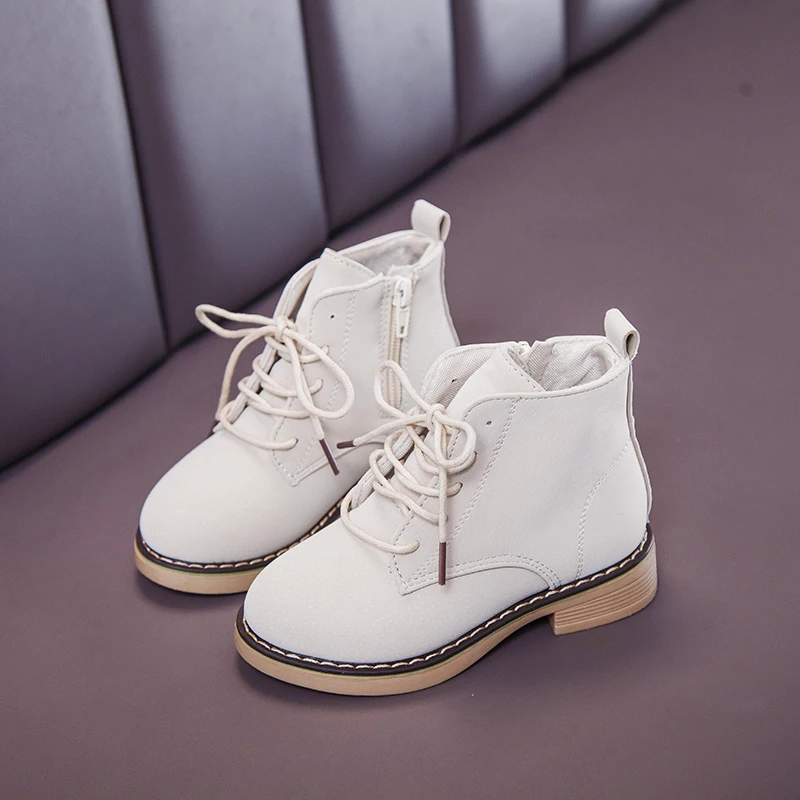 

Spring And Autumn Fashion Boys Girls Boots Kids Martin Boots Children Waterproof Casual Shoes Size 3 4 5 6 7 8 9 10 11 12 Year