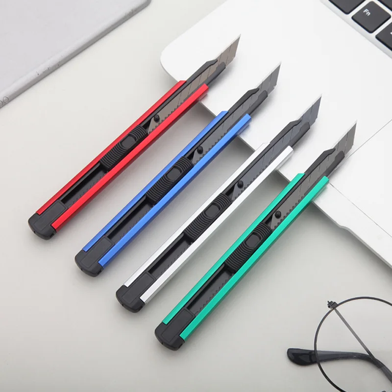 

Small Knife Manufacturers Direct Selling Wallpaper Knife qiang zhi dao Paper Cutter Aluminium Alloy Blade Box Opener SK5 Blades