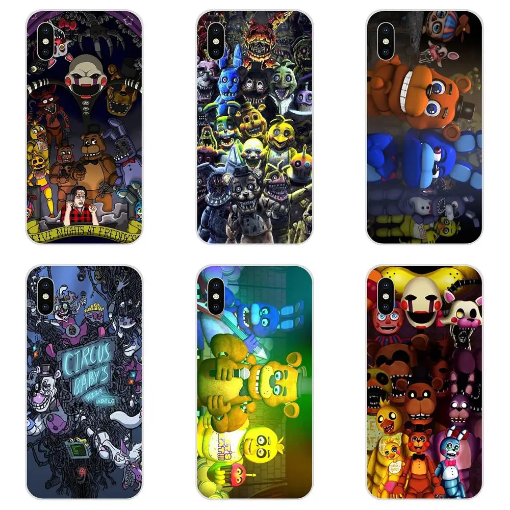 Five Nights At Freddy's Fnaf для huawei Honor mate 7 7A 8 9 10 20 V8 V9 V10 G Lite Play Mini Pro P Smart мягкие Роскошные |