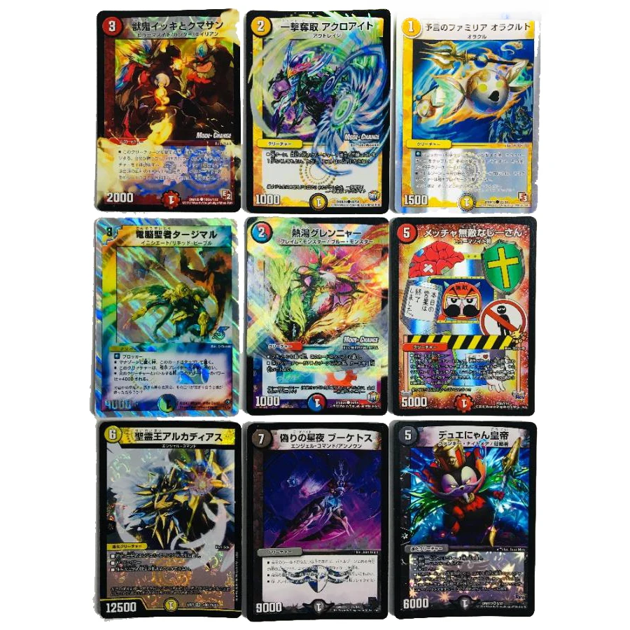 Takara Tomy Crads Duel Masters Card 5 шт./пакет чехол для рабочего стола флэш коллекционная карточка игры 3D коллекции детские игрушки