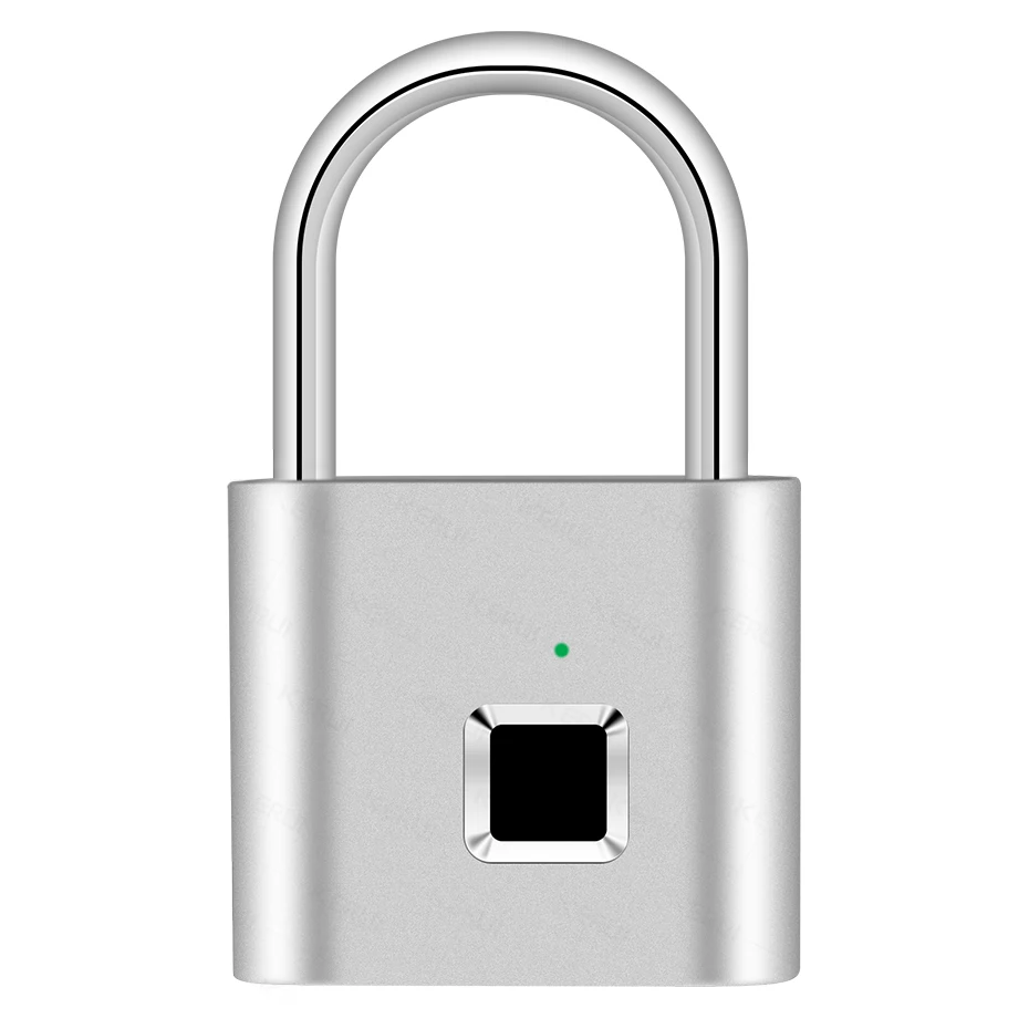 Kerui Keyless Usb Charging Fingerprint Lock Smart Padlock Door 