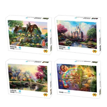 

1000Pcs/Pack Puzzles for Adults Assemble Jigsaw Puzzles DIY Gift Home Decoration 094F