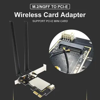 

M.2 /NGFF To PCI-E Converter Desktop Wireless WiFi Bluetooth Dual Band Wireless Network Card Dapter Board For PC Desktop